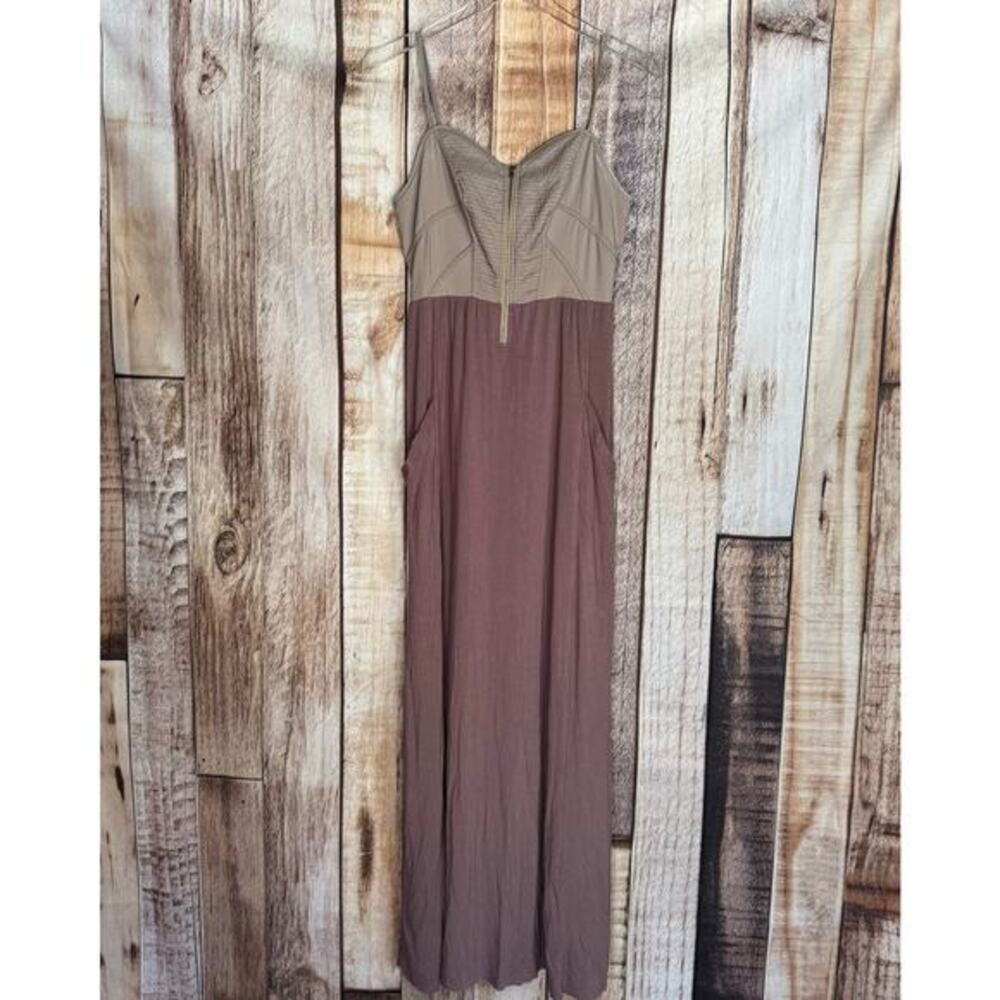 Gentle Fawn Dress Casablanca Maxi Romantic Sleeveless Pockets Small Fairy Summer
